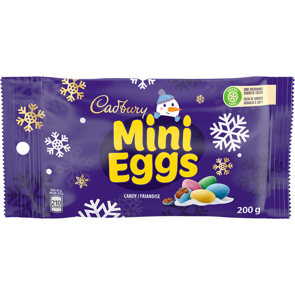 Christmas Cadbury Mini Eggs Christmas Edition - 200g