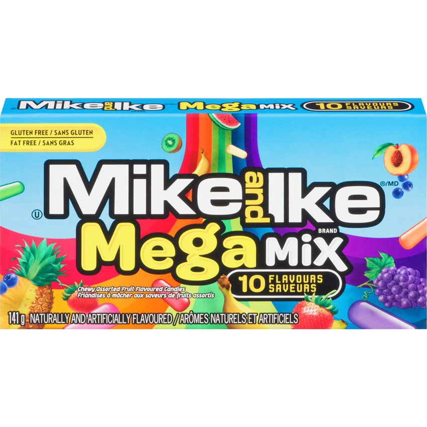 Mike and Ike Mega Mix - Theatre Box - 141g
