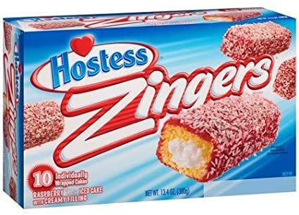 Hostess Raspberry Zingers-10 CT