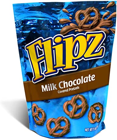 Flipz Milk Chocolate Covered Pretzels - 92g