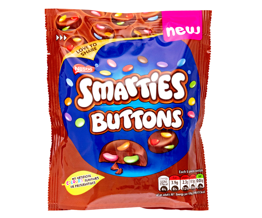Nestle Smarties Buttons - 90g