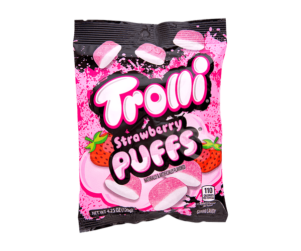 Trolli Strawberry Puffs - 120g