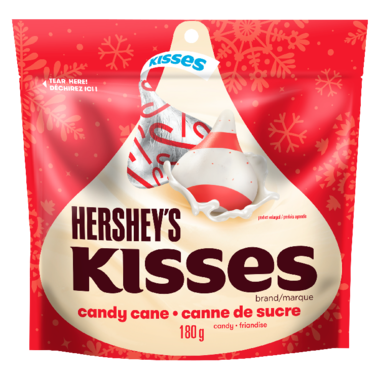 Christmas Hershey's Candy Cane Kisses - 180g