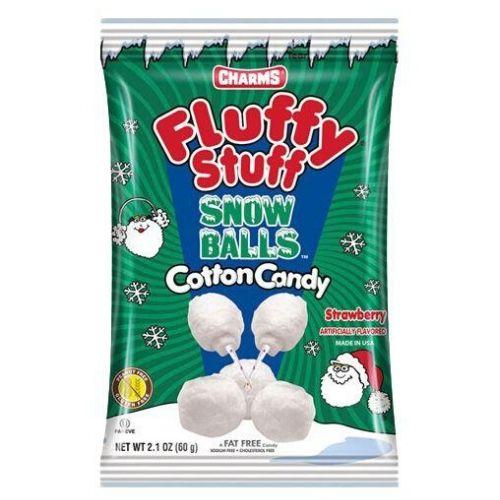 Charms Fluffy Stuff Snow Balls Cotton Candy - 60g