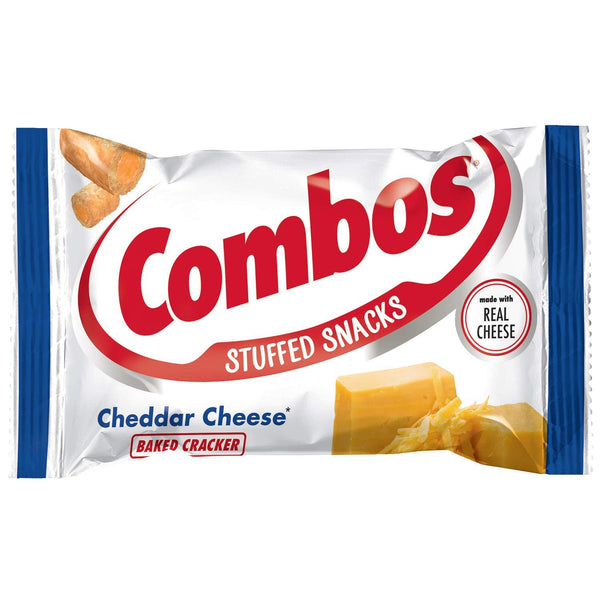 Combos Cheddar Cheese Baked Crackers - 48.2g