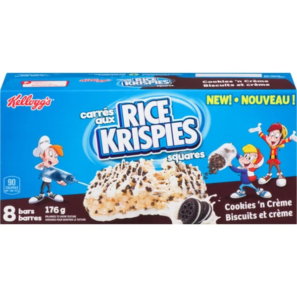 Kellogg's Rice Krispies Treats Cookies 'n Creme Bars - 176g