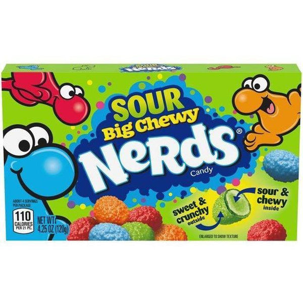 Nerds SOUR Big Chewy 120g - Theater Box