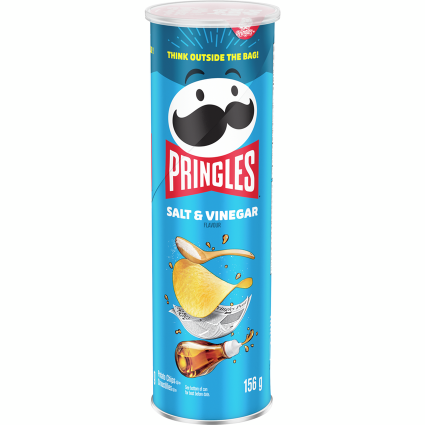 Pringles Salt & Vinegar - 156g
