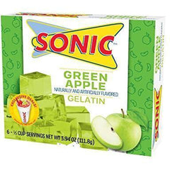 Sonic Green Apple Gelatin 3.94 oz