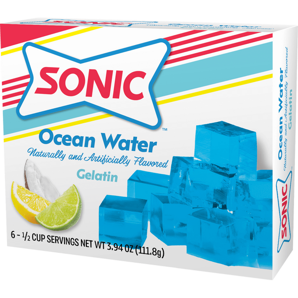 Sonic Ocean Water Gelatin 3.94 oz