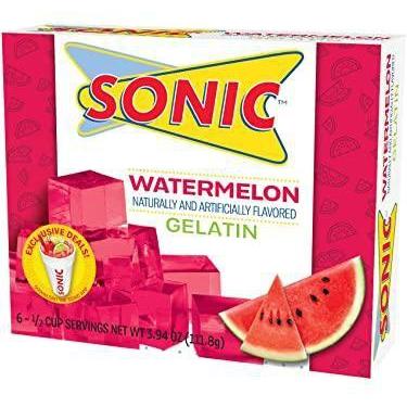 Sonic Watermelon Gelatin 3.94 oz